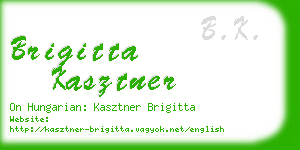 brigitta kasztner business card